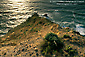 Photo: Steep coastal cliffs on the West End, Santa Cruz Island, Channel Islands, Southern California Coast