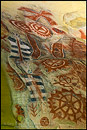 Picture: Native American Cachuma Indian cave paintings, Painted Cave State Historic Landmark, near Santa Barbara, California