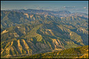 Picture: Overlooking the rugged hills of the Santa Ynez Mountains, near Santa Barbara, California