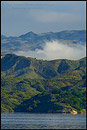 Photo: Rugged green hills in Spring over Lake Cachuma, near Santa Ynez, Santa Barbara County, California